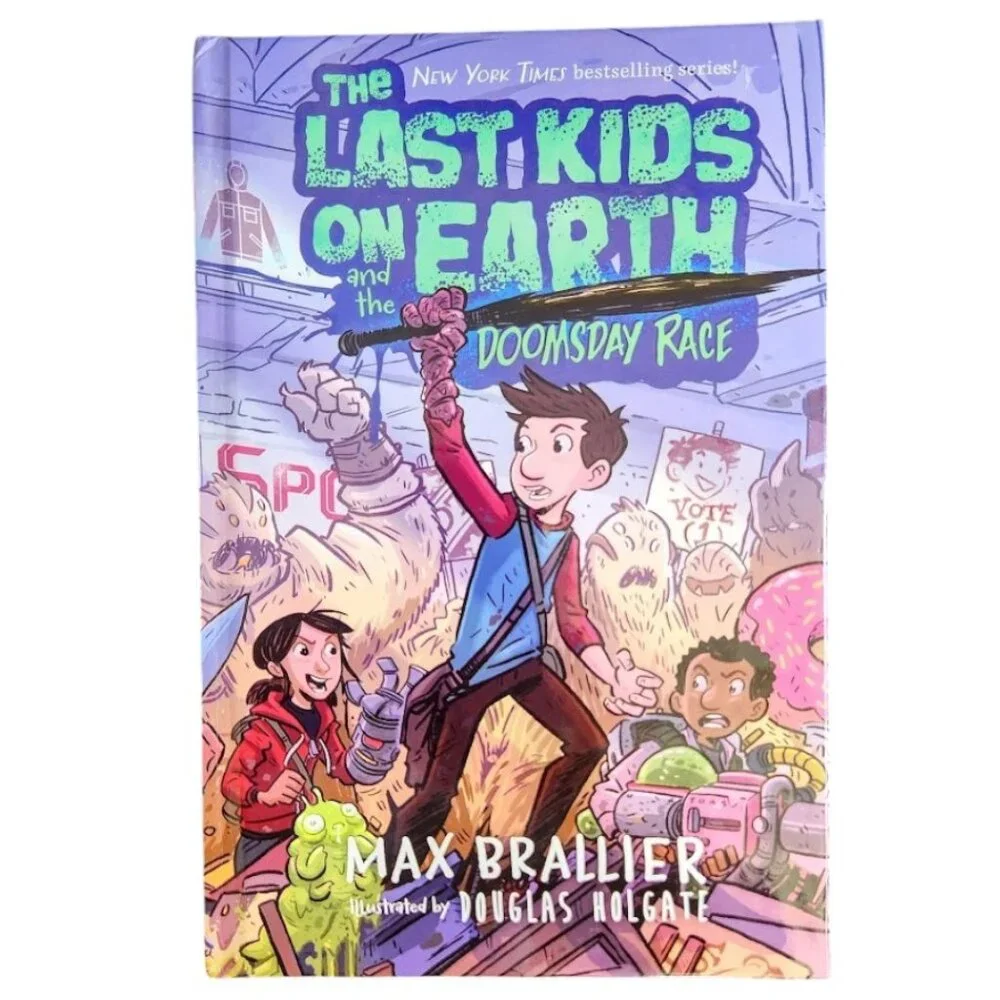 The Last Kids on Earth Doomsday Race book Great Gift Idea  ISBN 9781338833058 NE